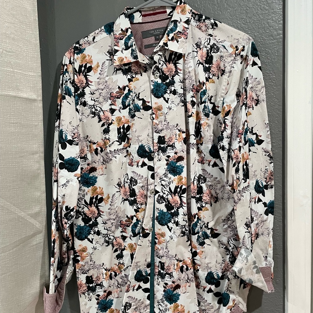 Mens Ted baker long sleeve shirt